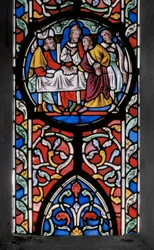 La Passion du Christ, fenêtre est (détail)